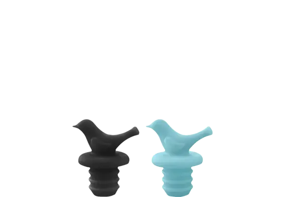Silicone Bottle Stoppers Set of 2