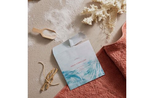 Aqua Coralline Bath Salt Envelope