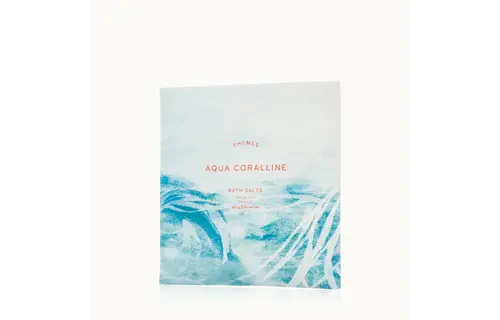 Aqua Coralline Bath Salt Envelope