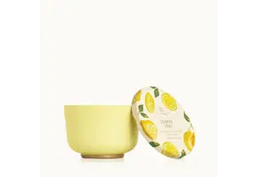 Lemon Leaf Poured Candle Tin