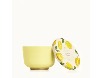 Lemon Leaf Poured Candle Tin