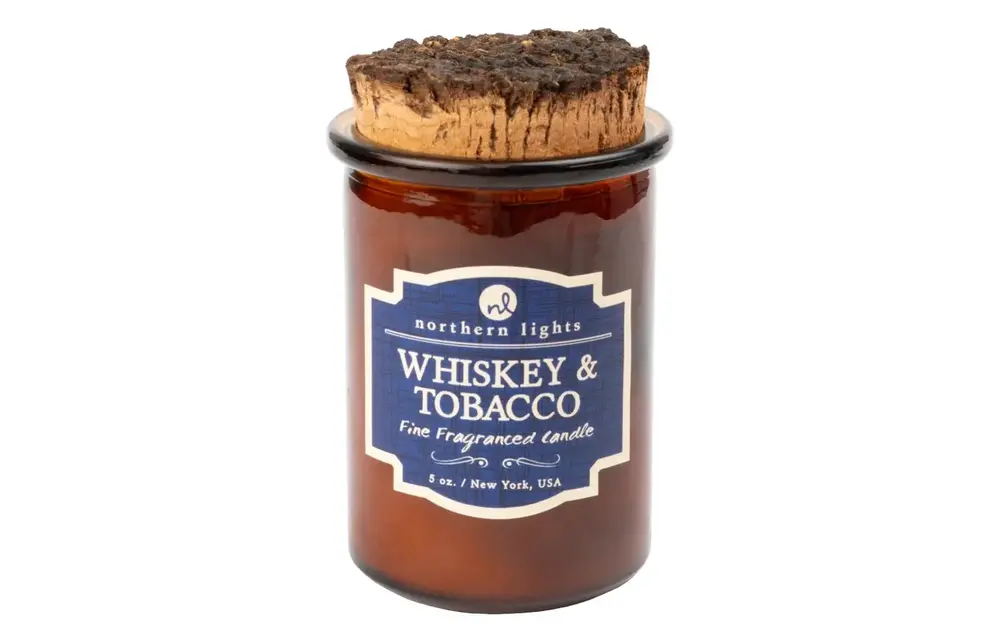 Spirits Candle Whiskey + Tobacco