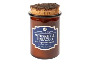 Spirits Candle Whiskey + Tobacco