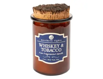 Spirits Candle Whiskey + Tobacco