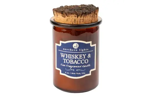 Spirits Candle Whiskey + Tobacco