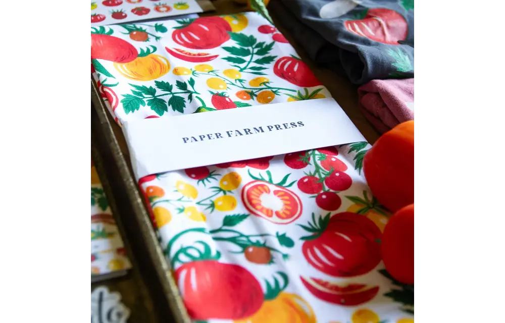 Tomato Vine Tea Towel