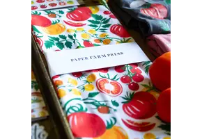 Tomato Vine Tea Towel