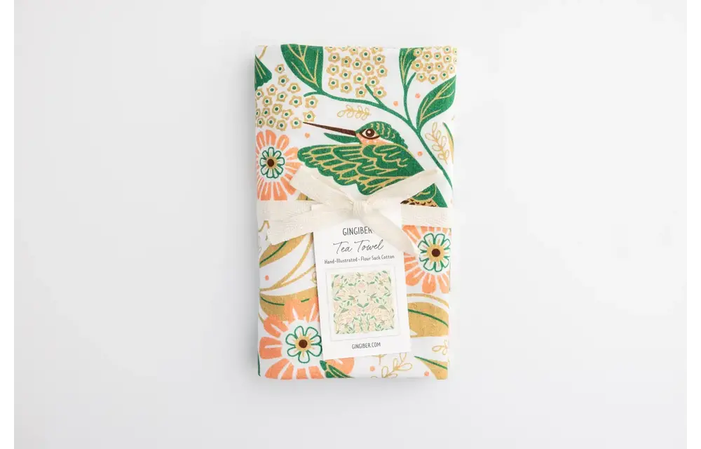Hummingbird Tea Towel