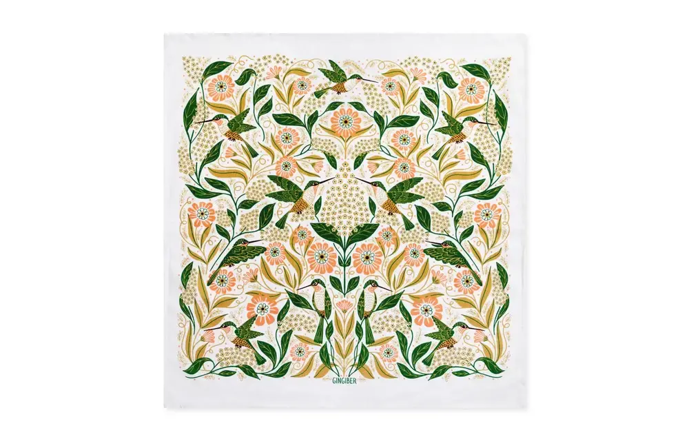 Hummingbird Tea Towel