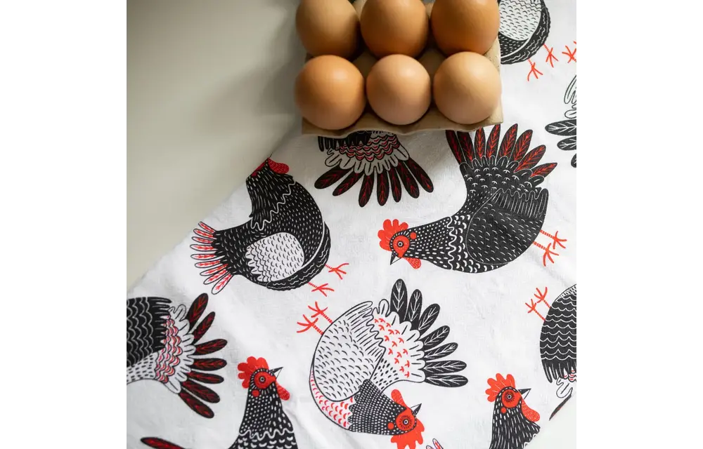 Chicken Tea Towel
