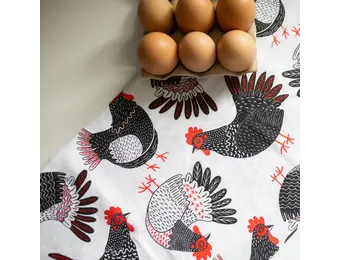 Chicken Tea Towel