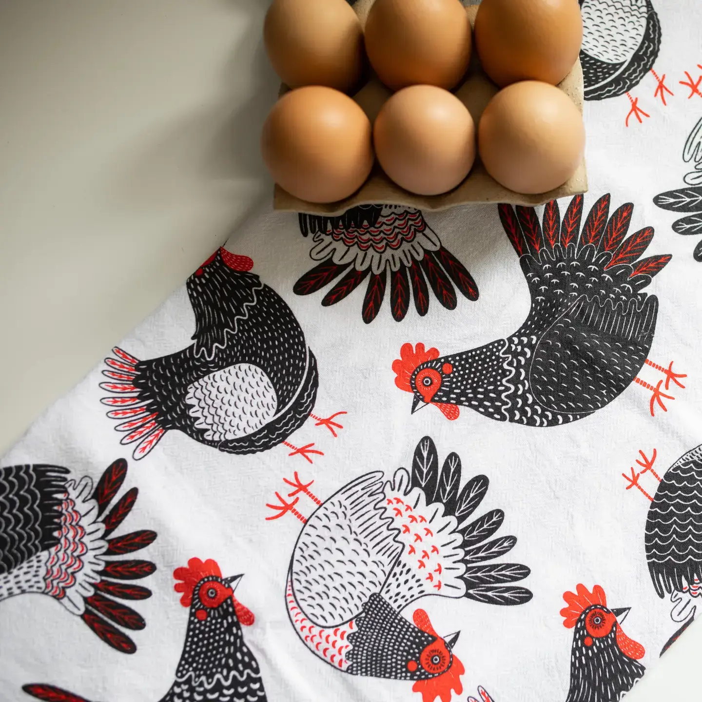 Chicken Tea Towel