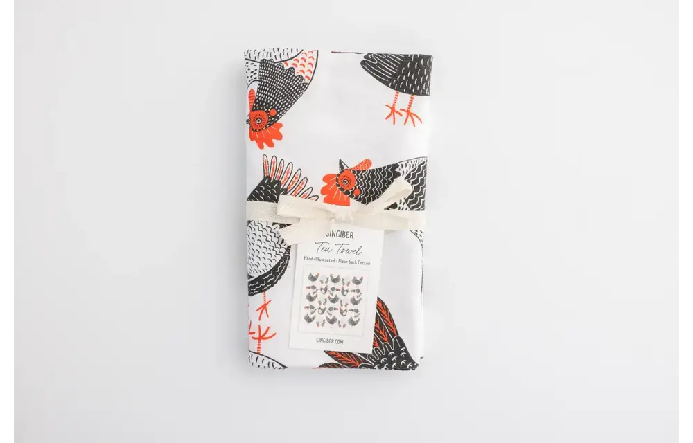 Chicken Tea Towel