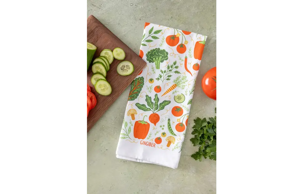 Veggie Tea Towel