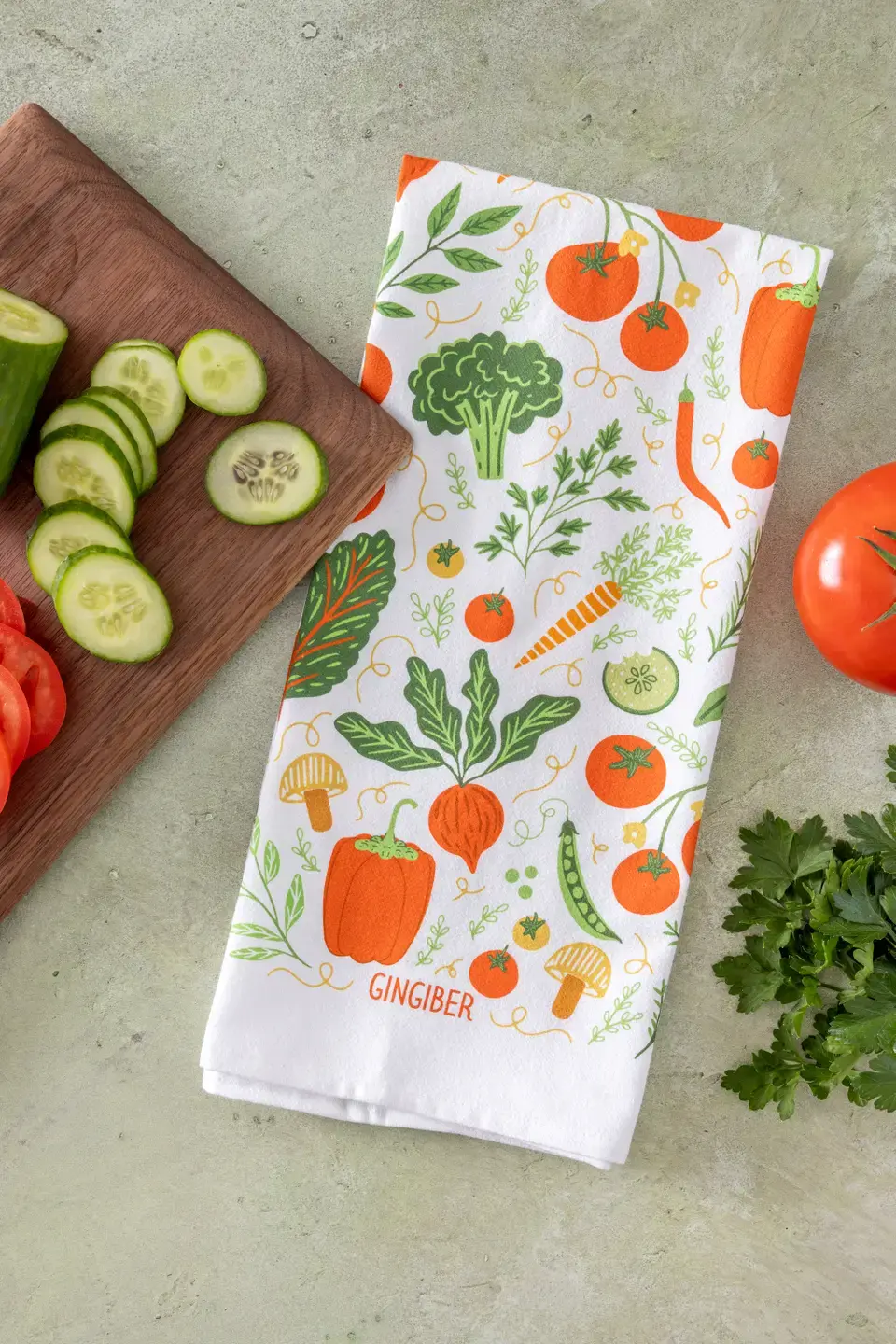 Veggie Tea Towel