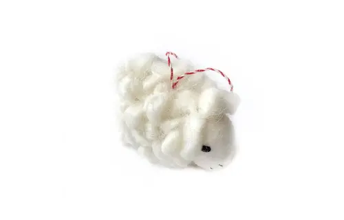 Sheep Felt Wool Chirstmas Ornament