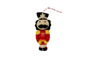 Nutcracker Felt Wool Chirstmas Ornament