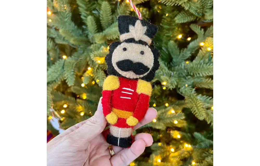 Nutcracker Felt Wool Chirstmas Ornament