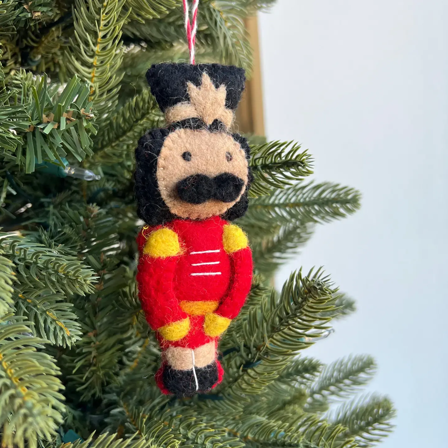 Nutcracker Felt Wool Chirstmas Ornament