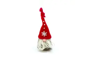 Gnome Man Felt Wool Christmas Ornament