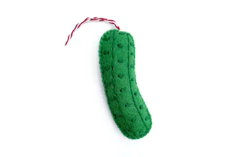 Pickle Felt Wool Chirstmas Ornament