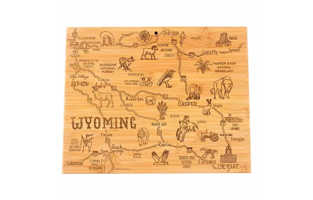 Serving Board Destination WYO