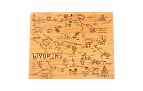 Serving Board Destination WYO