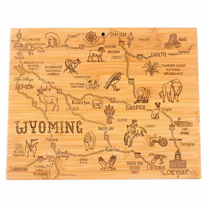 Serving Board Destination WYO