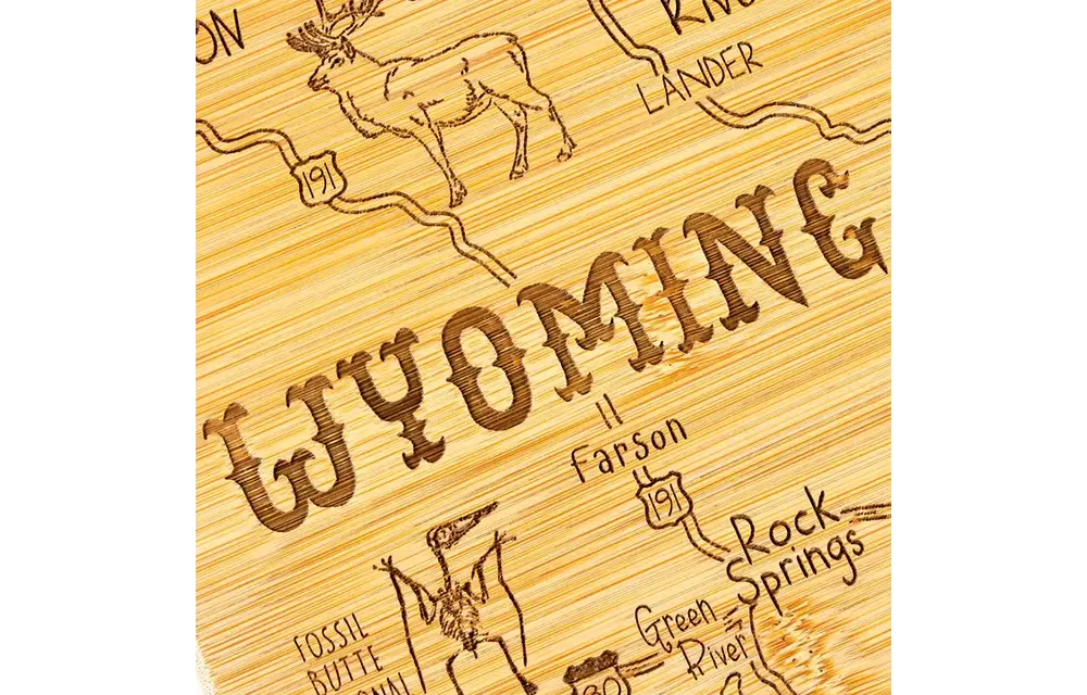 Serving Board Destination WYO