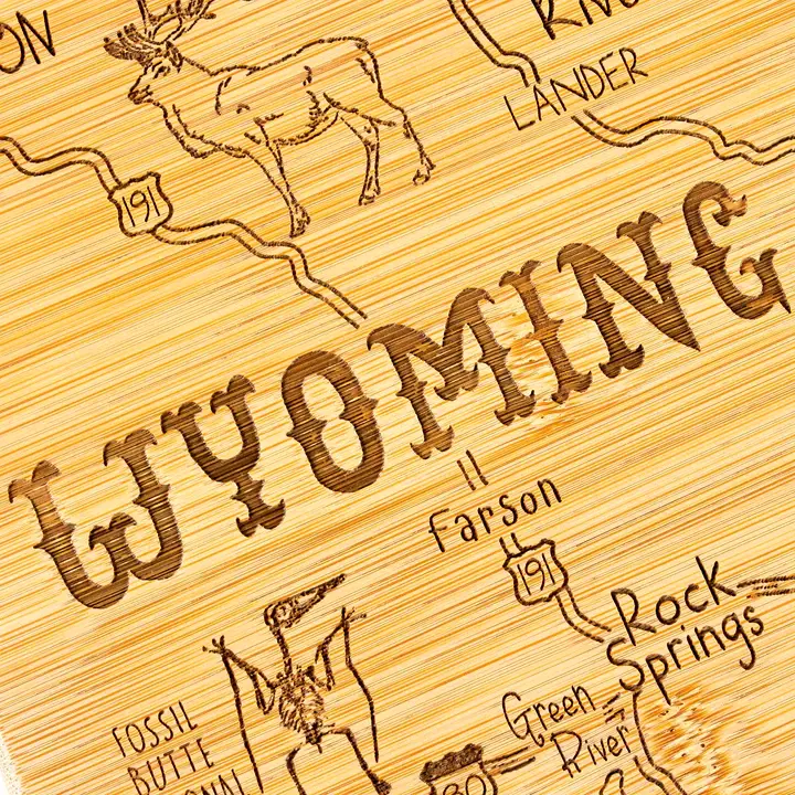 Serving Board Destination WYO
