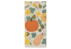 Pumpkin Patch Fall Tea Towel