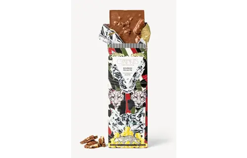 The "Bourbon Pecan Pie" Bar (Milk Chocolate , Pecan Pie + Bourbon)