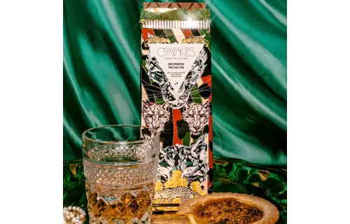 The "Bourbon Pecan Pie" Bar (Milk Chocolate , Pecan Pie + Bourbon)