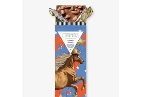 The "Cowboy Crunch" Bar (Milk Chocolate , Salted Peanuts, Cereal Crunch + Caramel)