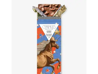 The "Cowboy Crunch" Bar (Milk Chocolate , Salted Peanuts, Cereal Crunch + Caramel)