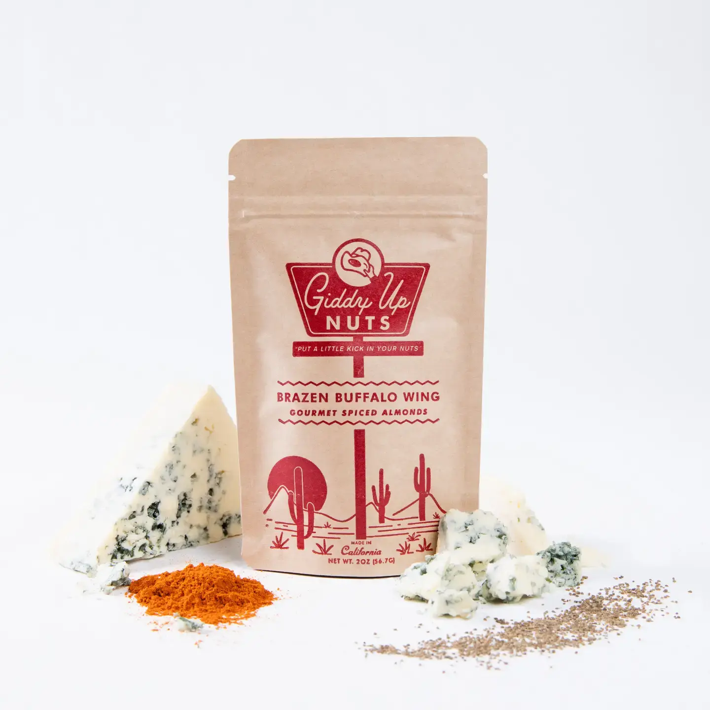 2 Oz Brazen Buffalo Wing Almonds