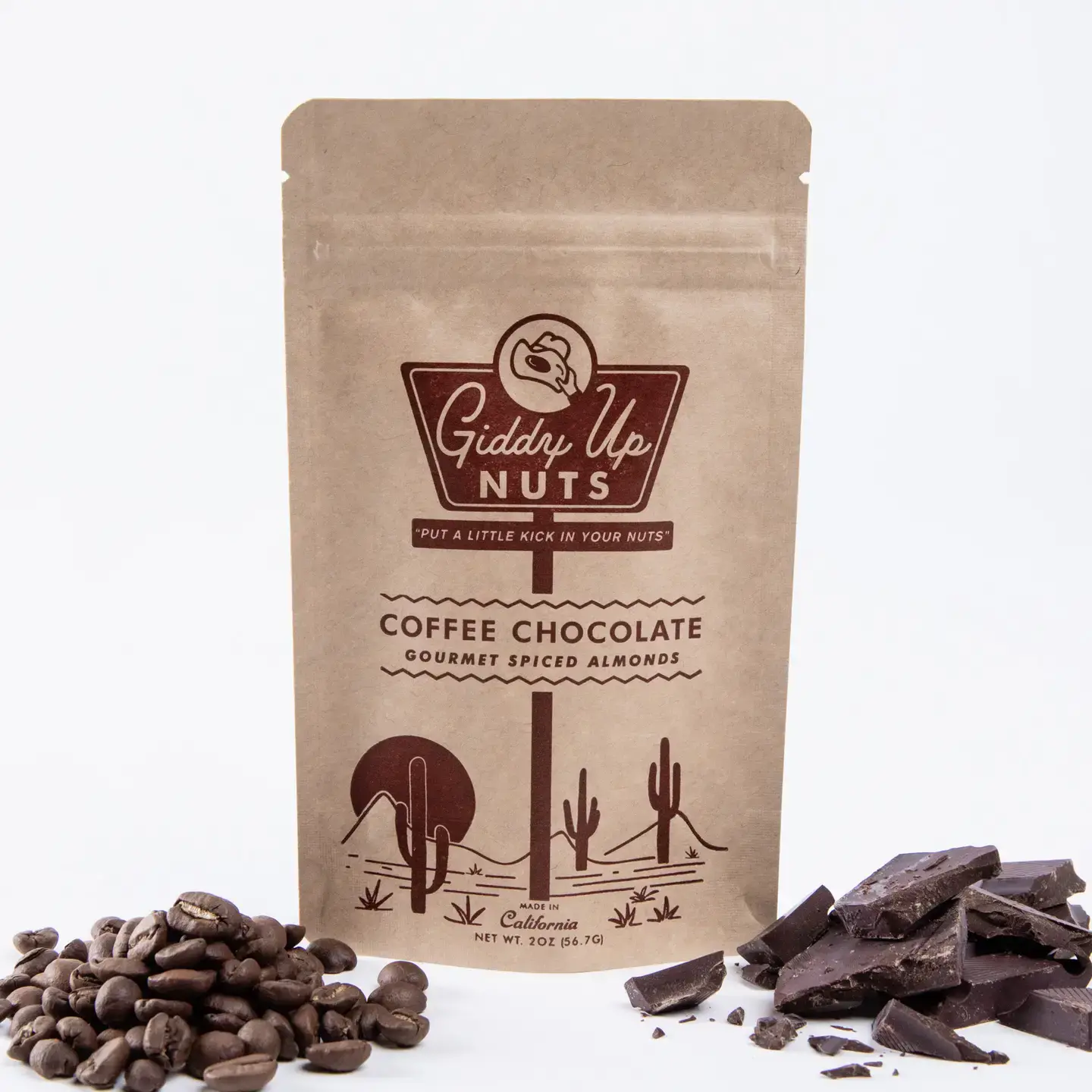 2 Oz Coffee Chocolate Almonds