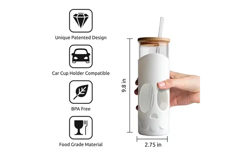 Bonesy Glass Tumbler