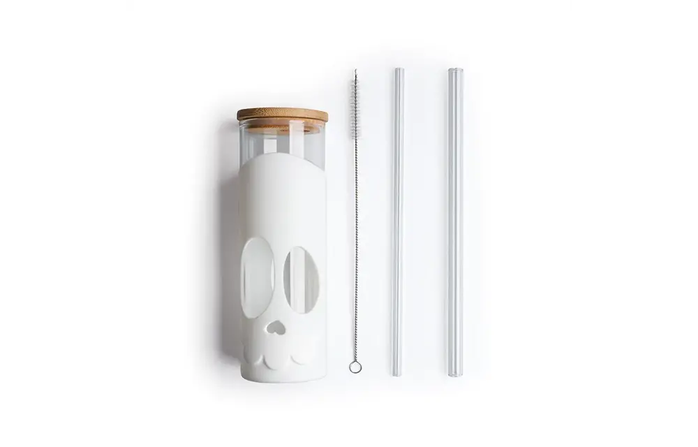 Bonesy Glass Tumbler