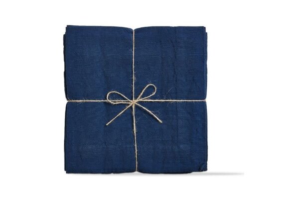 Threads Slub Napkin S/4 Navy