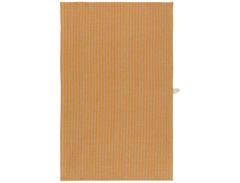 Striped Linen + Cotton Dishtowel Ochre