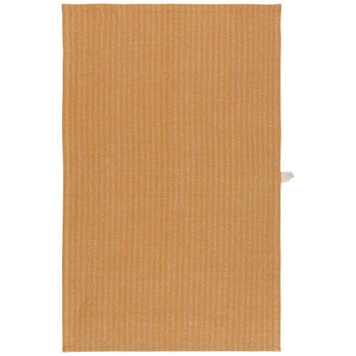 Striped Linen + Cotton Dishtowel Ochre