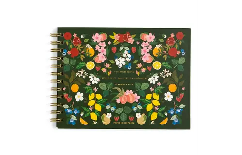 Floral Farm Fresh Weekly Meal Planner