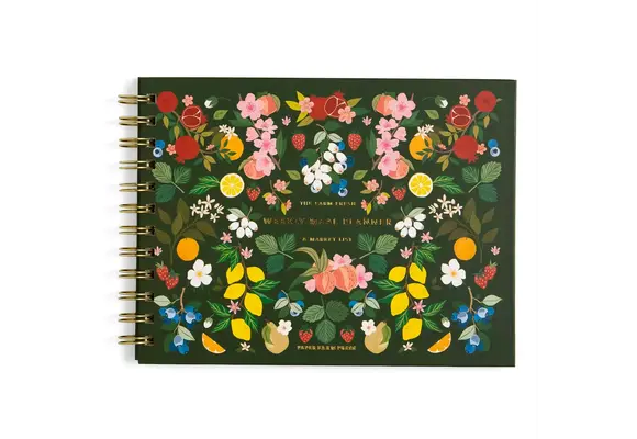 Floral Farm Fresh Weekly Meal Planner