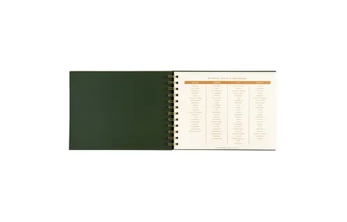 Floral Farm Fresh Weekly Meal Planner