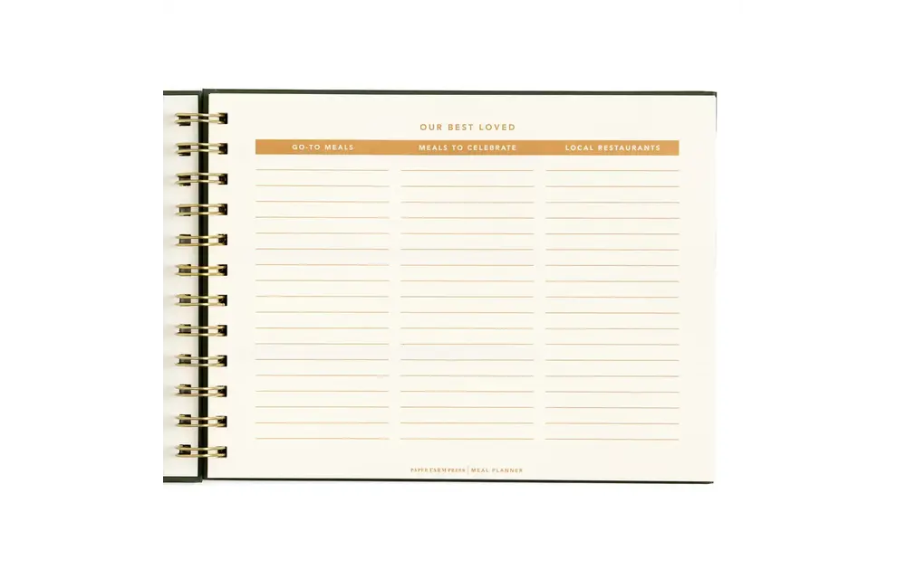 Floral Farm Fresh Weekly Meal Planner