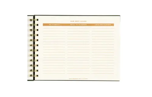 Floral Farm Fresh Weekly Meal Planner