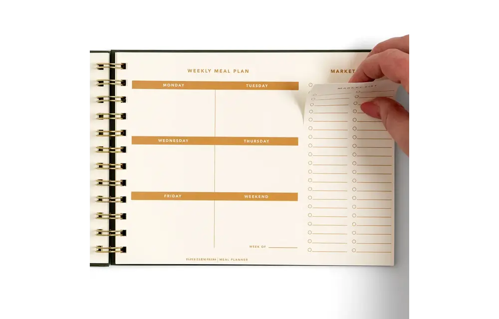 Floral Farm Fresh Weekly Meal Planner