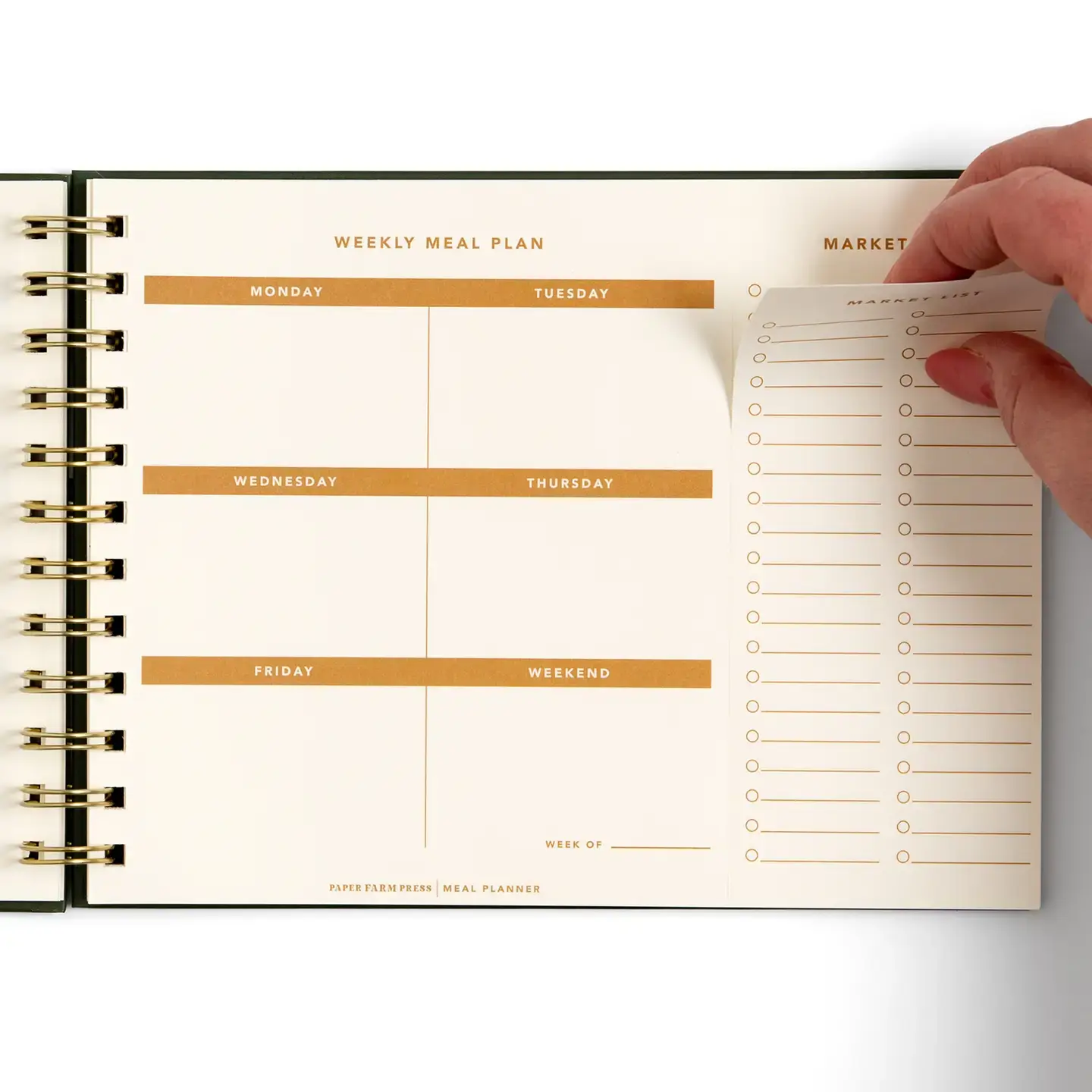 Floral Farm Fresh Weekly Meal Planner