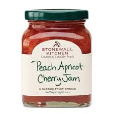 Jam Peach Apricot Cherry